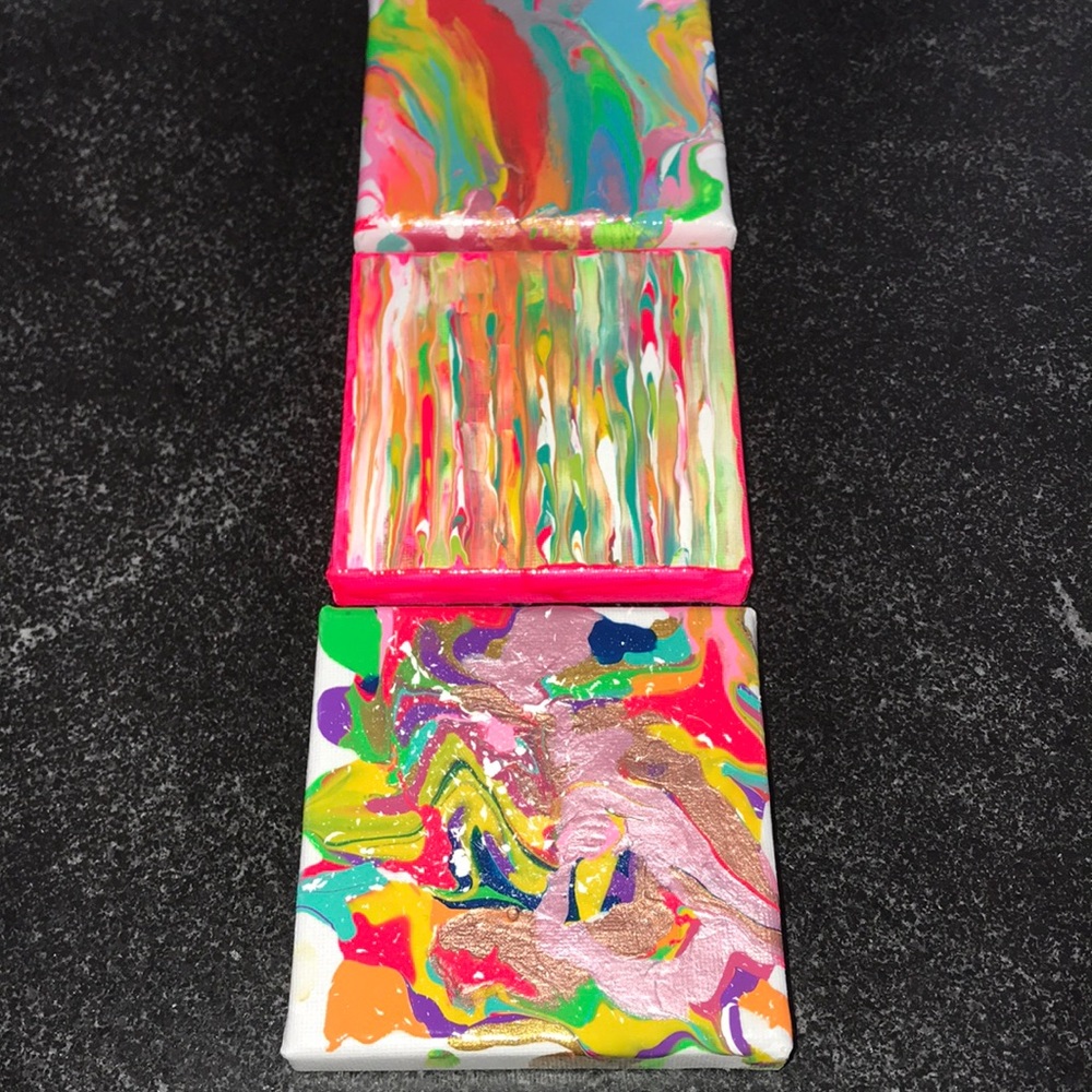 Hand painted 3 canvas bundle - Picture 2 of 16
